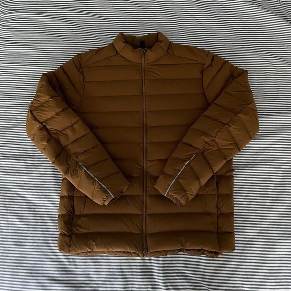 Lululemon Navigation Stretch Down Jacket - Burnt Caramel - Large - Picture 2 of 6